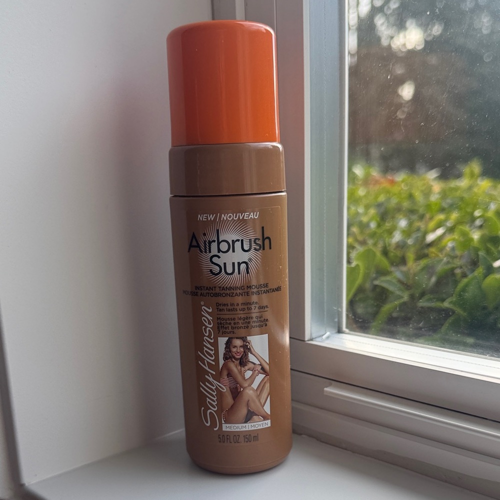 Sally Hansen Airbrush Sun Medium Instant Tanning Mousse 5oz